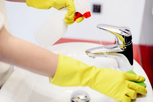 Low-carbon van used for sustainable carpet cleaning service