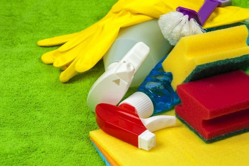 Clean and refreshed carpet after professional cleaning in Belsizepark