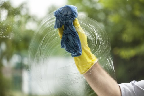 Deep cleaning in a Belsizepark bathroom interior
