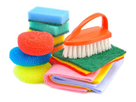 Waste handling and safe disposal materials for a carpet cleaning service